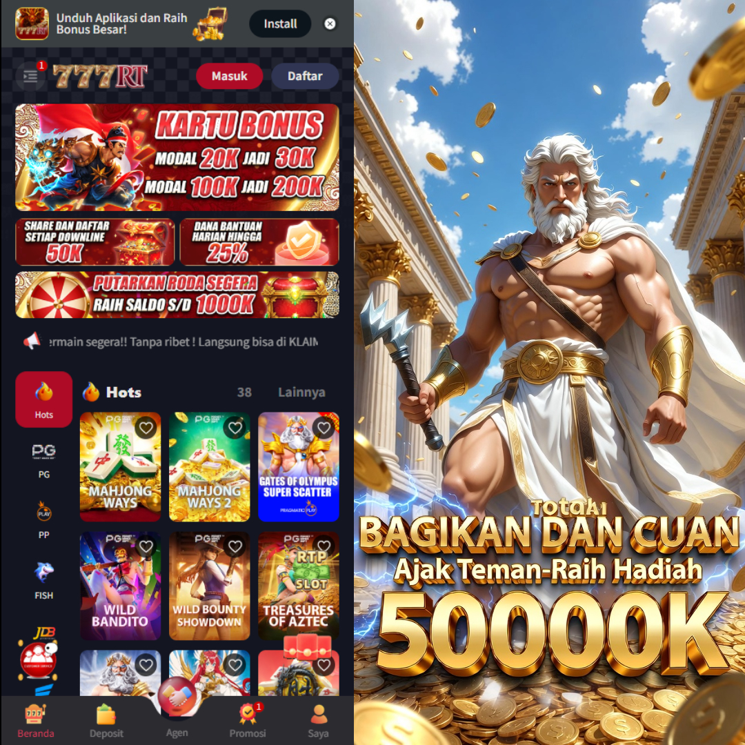 777RT - Daftar & Download 777rt Terbaru