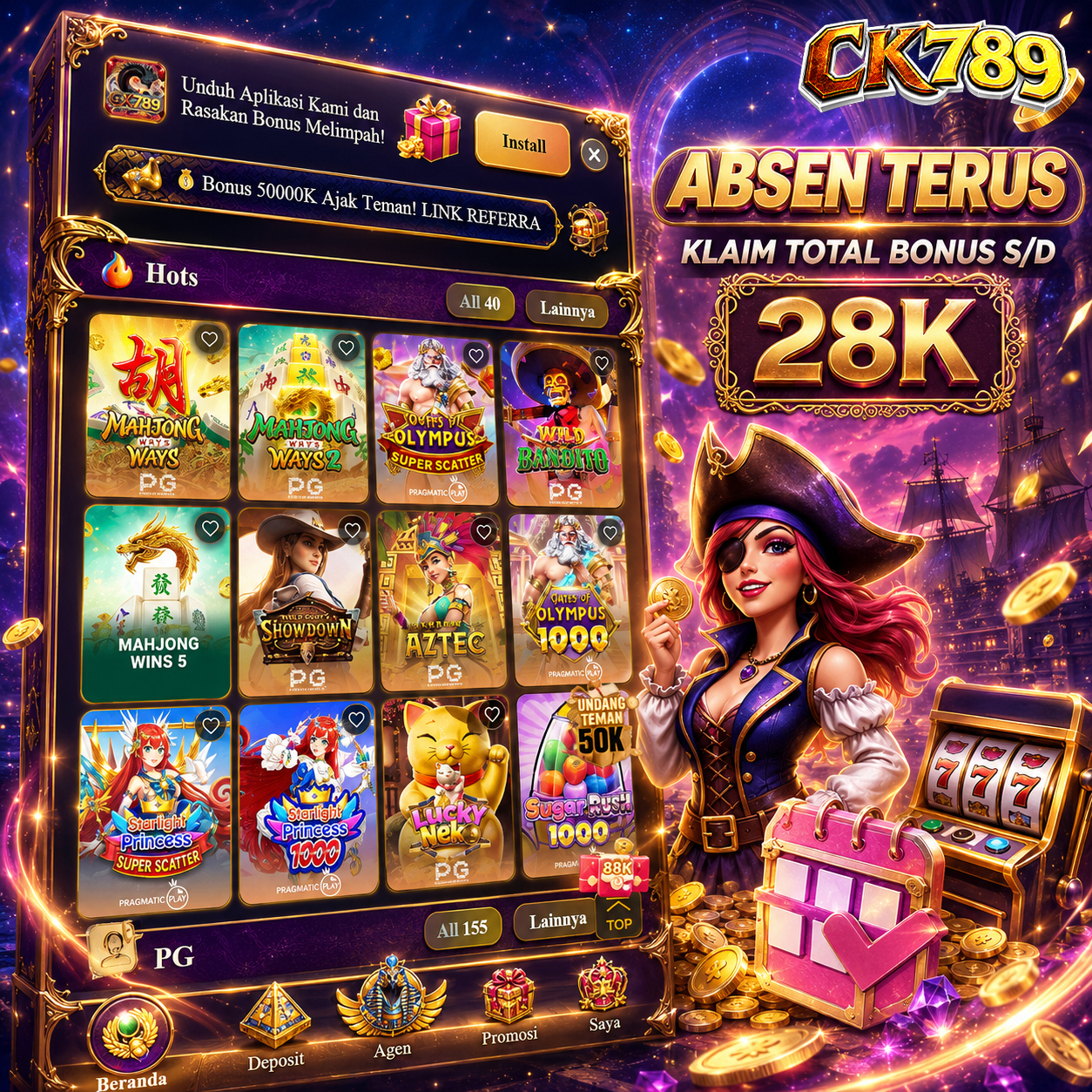 CK789 - Download Akun ck789 Terbaru Aman